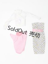 25〜27ｃｍドール/OF:衣装バラセット S-25-07-20-354-GN-ZS