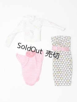 画像1: 25〜27ｃｍドール/OF:衣装バラセット S-25-07-20-354-GN-ZS