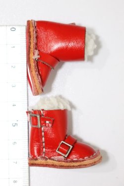 画像3: 1/6ドール/ブーツ(赤) S-23-10-25-080-GN-ZS