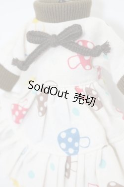 画像2: ネオブライス/OF:きのこ柄ワンピースセット S-25-06-15-492-GN-ZS