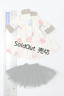 画像4: ネオブライス/OF:きのこ柄ワンピースセット S-25-06-15-492-GN-ZS