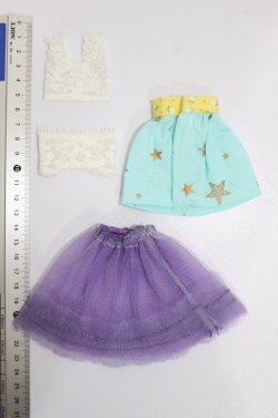 画像2: ネオブライス/OF:スカート&レース下着セット S-24-12-29-475-GN-ZS