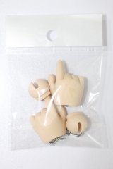 Myoudoll/1/4用ハンドパーツ(コーヒースキン) S-23-11-01-212-GN-ZS