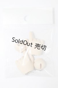 Myoudoll/1/4用ハンドパーツ(コーヒースキン) S-25-05-04-689-GN-ZS