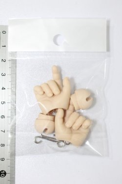 画像2: Myoudoll/1/4用ハンドパーツ(コーヒースキン) S-23-11-01-212-GN-ZS