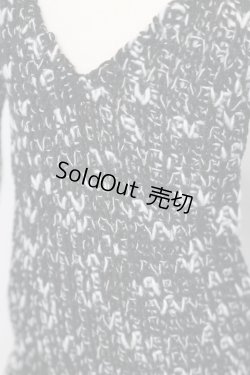 画像4: SD13BOY/OF:ニットトップス(黒×白):TREE Design製 S-25-11-16-568-GN-ZS