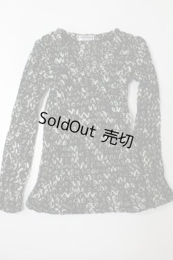 画像5: SD13BOY/OF:ニットトップス(黒×白):TREE Design製 S-25-11-16-568-GN-ZS