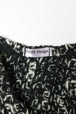 画像7: SD13BOY/OF:ニットトップス(黒×白):TREE Design製 S-25-11-16-568-GN-ZS