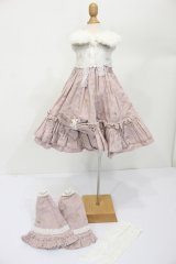 SD/OF:淡色ノースリーブワンピースセット S-25-04-20-404-GN-ZS