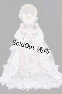SDGr/OF:ロングドレス(レース×花) S-23-10-25-408-GN-ZS