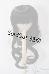 9〜10inchウィッグ/後ろ結びロング U-25-06-17-017-YB-ZU