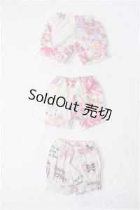 MSD/OF：柄ショートパンツセット Y-24-12-25-089-TN-ZY