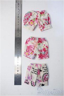 画像2: MSD/OF：柄ショートパンツセット Y-24-12-25-089-TN-ZY