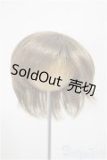 7〜8inchウィッグ/ウルフショート/インチ　BJD　MJD　ドール用 A-25-08-13-367-YB-ZA