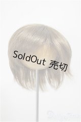 7〜8inchウィッグ/ウルフショート/インチ　BJD　MJD　ドール用 A-25-08-13-367-YB-ZA