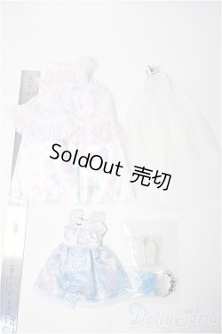 画像2: リカちゃん/OF:衣装セット(アクアマーメイド・リボンリボンウェディング) Y-25-02-05-169-YB-ZY