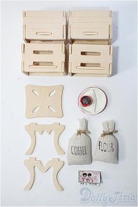 1/6：ミニチュア家具セット Y-25-03-12-269-TN-ZY
