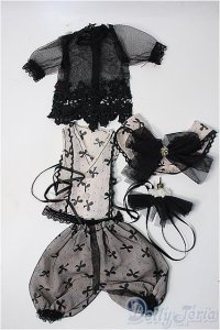 msd/of:衣装セット(chiffon ribbon dress) Y-25-03-05-095-TN-ZY