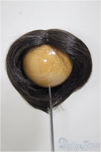 9〜10inchウィッグ/センター分けショート/インチ　BJD　MJD　ドール用 A-25-08-13-396-YB-ZA