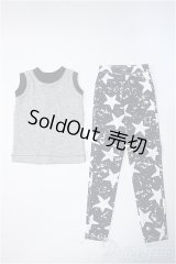 SD13Boy/OF衣装：タンクトップ+星柄パンツ Y-25-01-15-045-TN-ZY