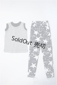 SD13Boy/OF衣装：タンクトップ+星柄パンツ Y-25-01-15-045-TN-ZY