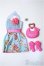 画像1: Barbie/OF衣装セット(ドレス/薔薇) Y-25-02-26-252-TN-ZY (1)