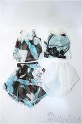DD/衣装セット（黒×水色） Y-25-03-05-296-TN-ZY