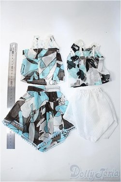 画像2: DD/衣装セット（黒×水色） Y-25-03-05-296-TN-ZY