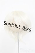 9〜10inchウィッグ/ミディアム/インチ　BJD　MJD　ドール用 A-25-08-13-400-YB-ZA
