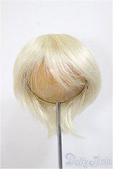 9〜10inchウィッグ/ミディアム/インチ　BJD　MJD　ドール用 A-25-08-13-400-YB-ZA