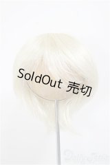 9〜10inchウィッグ/ミディアム/インチ　BJD　MJD　ドール用 A-25-08-13-400-YB-ZA