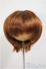 8〜9inchウィッグ/ショートボブ/インチ　BJD　MJD　ドール用 A-25-08-13-366-YB-ZA