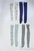 DD/OF:柄物ソックス4点セット Y-24-12-11-124-YB-ZY