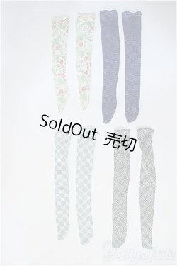 画像1: DD/OF:柄物ソックス4点セット Y-24-12-11-124-YB-ZY