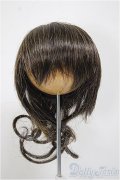 9〜10inchウィッグ/ビーズ付きロング/インチ　BJD　MJD　ドール用 A-25-08-13-399-YB-ZA