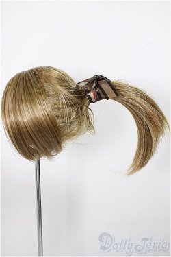 画像2: 7〜8inchウィッグ/ポニーテール(DollGa製)/インチ　BJD　MJD　ドール用 A-25-08-20-188-YB-ZA