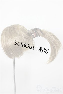 画像2: 7〜8inchウィッグ/ポニーテール(DollGa製)/インチ　BJD　MJD　ドール用 A-25-08-20-188-YB-ZA