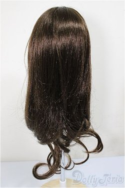 画像2: 8-9inchウィッグ/ロング 裾カール/インチ　BJD　MJD　ドール用 A-25-08-20-193-YB-ZA