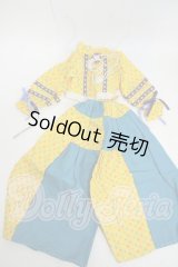 DD/OF:星柄ワイドパンツ衣装セット Y-26-05-08-114-YB-ZY