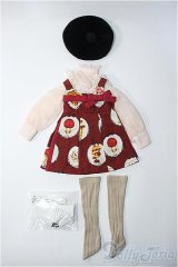 MDD/OF:ジャンパースカート衣装セット(dollheart製) Y-25-02-12-003-YB-ZY