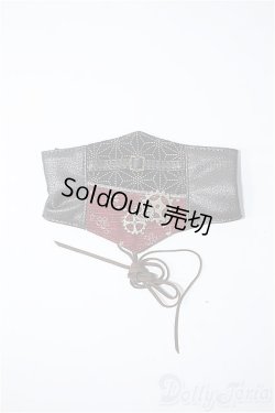 画像1: SD/OF:スチームパンク和柄コルセット(AZ-ONE×ADRAMELECH様製) Y-25-09-17-309-YB-ZY