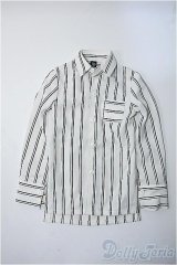 SD13BOY/OF:ストライプシャツ(FREEDOM TELLER製) Y-25-03-12-220-YB-ZY