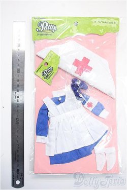 画像2: プーリップ/OF衣装セット：ナースドレスセット+十字架ワンポイント靴(グルーヴ製) Y-25-01-29-121-YB-ZY