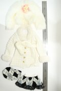 SD/OF衣装セット:バラ ニットジャケット+前開ジャケット+帽子+スカート Y-23-10-25-050-YB-ZY