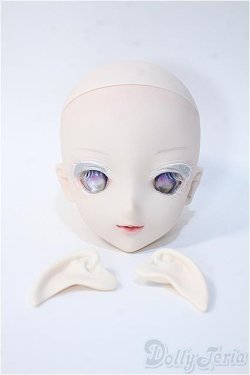 画像1: DD/DDH-09:カスタムヘッド(エルフ耳)/BJD　球体関節人形 A-25-03-12-407-YB-ZA