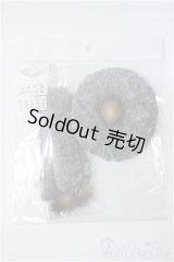 DD/ニットベレー帽&マフラーセット グレー(ボークス) Y-25-01-15-154-YB-ZY