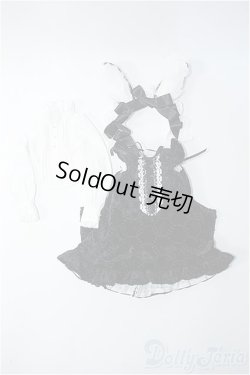 画像1: MDD/OFセット:ブラックベロア ウサギワンピ セット(oa Closet様) Y-25-02-12-010-YB-ZY
