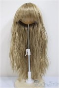 9-10inchウィッグ/ロング裾ウェーブ/インチ　BJD　MJD　ドール用 A-25-08-13-381-YB-ZA