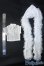 画像2: MSD/OFセット:バラ メッシュシャツ+ふわふわ鍵編みニットマフラー SDM Y-24-12-25-103-YB-ZY (2)