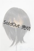 9-10inchウィッグ/ショート/インチ　BJD　MJD　ドール用 A-25-08-13-384-YB-ZA